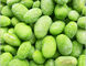 الصف أ الخضراوات العضوية المجمدة أغذية معالجة Edamame التجميد السريع مع COA