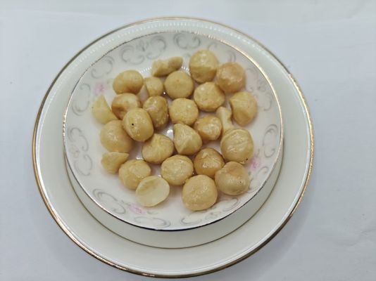 مكسرات المكاديميا المحمصة اللذيذة المصنوعة من مكونات طبيعية