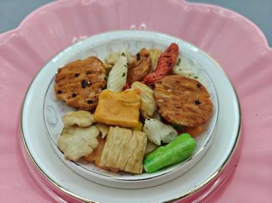 نكهات مخصصة أصلية كعك الأرز المختلط حزمة متنوعة حزمة كبيرة مع مكونات الزيت