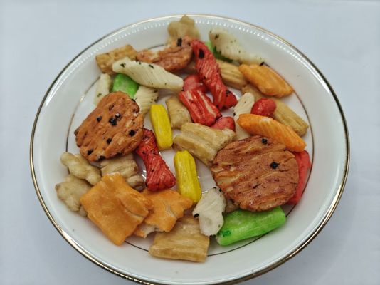 نكهات مخصصة أصلية كعك الأرز المختلط حزمة متنوعة حزمة كبيرة مع مكونات الزيت