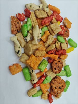 نكهات مخصصة أصلية كعك الأرز المختلط حزمة متنوعة حزمة كبيرة مع مكونات الزيت