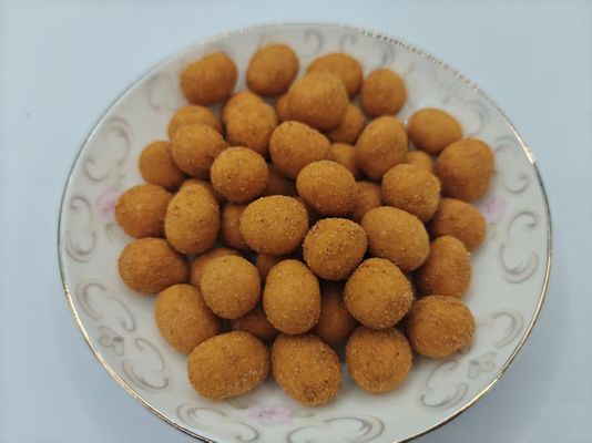 الفول السوداني المغطى بالتوابل مع نكهة حارة ونكهة عطرية