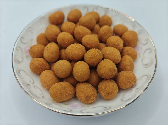 الفول السوداني المغطى بالتوابل مع نكهة حارة ونكهة عطرية