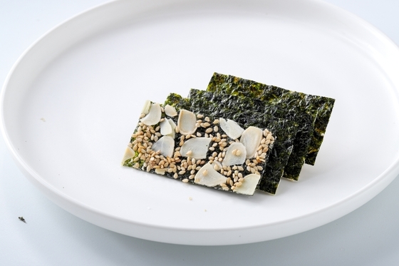 رقائق الأعشاب البحرية المحشوة 4 نكهات مزيج وجبات خفيفة لذيذة نباتي خالي من الغلوتين مغذيات المحيط