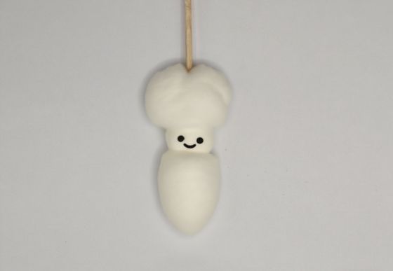 حلوى الخطمي على شكل شواء بنكهة الفانيليا لحفلات التخييم بدون جيلاتين