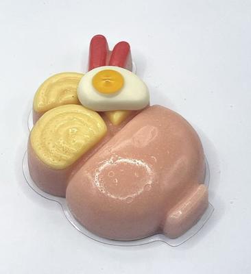 Ramunchi Goo -luck Glow: Mega Mochi Mellow Slab - مرق الياباني Bliss Chewy Candy Block
