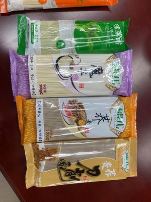 نباتي صحي سريع الطهي الحنطة السوداء Konjac نودلز السبانخ BRC معتمد