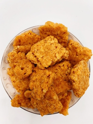 صفار البيض المملح لحم مجفف خيط اللحم الخضار كريكرات الأرز خليط غني ورائحة ناعمة الأرز المشوي قشرة الأرز المقلي غوبا
