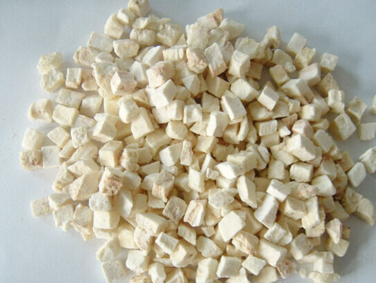 كرسبي طعم تجميد الفواكه المجففة الموز رقائق 50 ٪ -65 ٪ إجمالي حجم السكر من الطعام المنقى