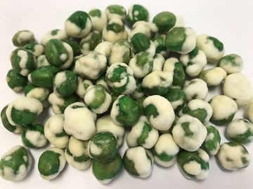 سبايسي الخضراء البازلاء سناك ، الروبيان العضوي Wasabi كرسبي الاخضر البازلاء لا الصباغ
