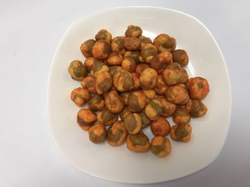 نباتي BRC Sriracha بنكهة المغلفة البازلاء الخضراء سناك OEM حار حار نكهة الوجبات الخفيفة الأطعمة