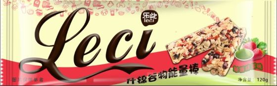 حزمة متاجر التجزئة البروتين الطاقة البارات منخفض الدهون الصحة أشرطة التغذية العلامة الخاصة المتاحة