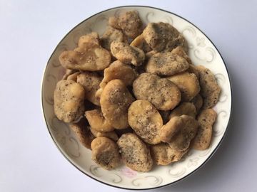 BBQ Flavour Fava Bean Snacks ، فافا المكسرات غير المعدلة وراثيا سوبر ماركت التغليف