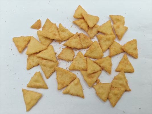 مقرمشات مثلثة صحية من الدقيق الطبيعي