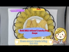 رقائق الأرز المقرمشة بنكهة الشواء الجريئة لعشاق الوجبات الخفيفة المالحة